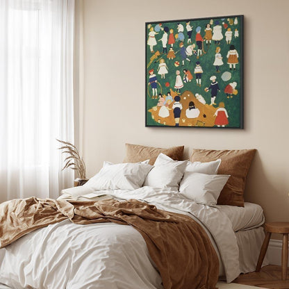 Leinwandbild - Kazimir Malevich – Children