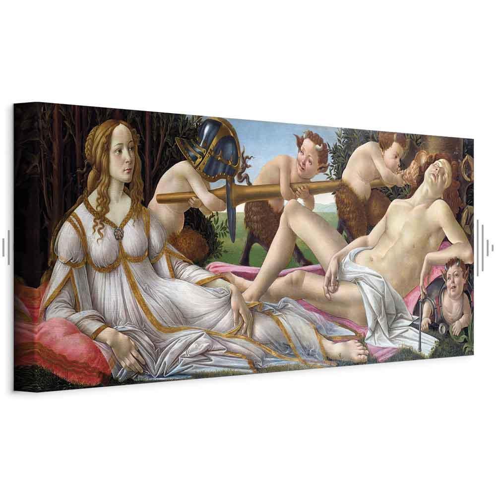 Leinwandbild - Sandro Botticelli – Venus and Mars