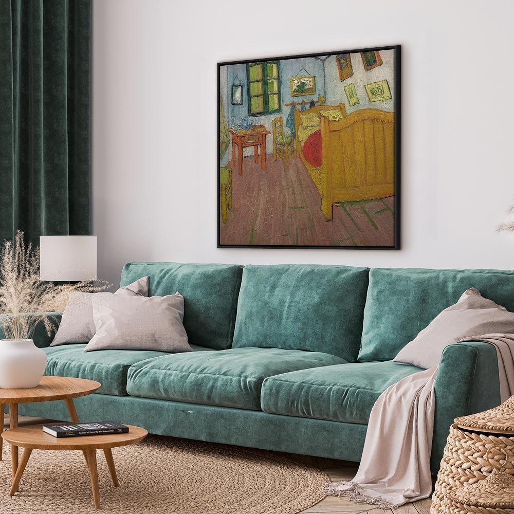 Leinwandbild - Vincent Van Gogh – The bedroom