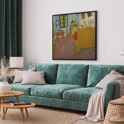 Leinwandbild - Vincent Van Gogh – The bedroom