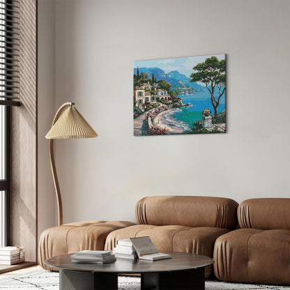 Malen nach Zahlen - Seaside landscape