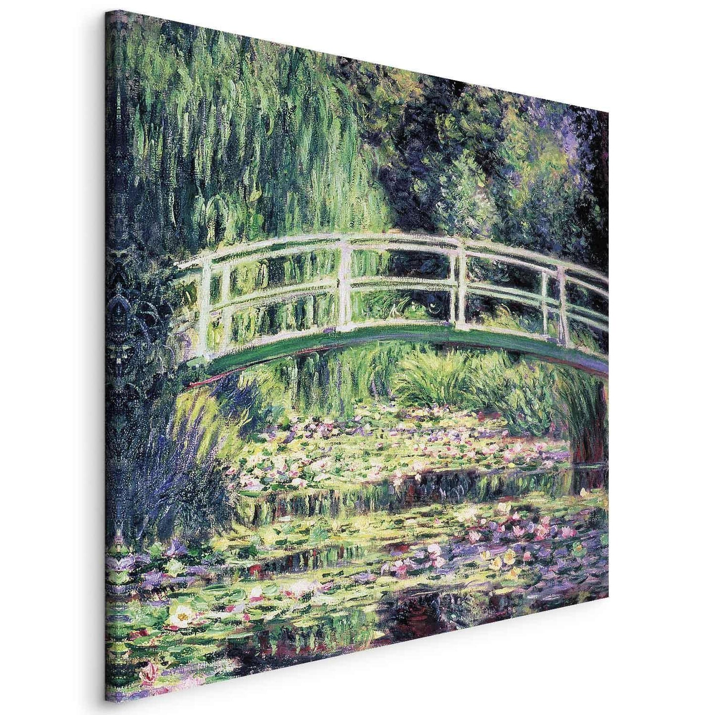 Leinwandbild - The Water Lily Pond Artgeist
