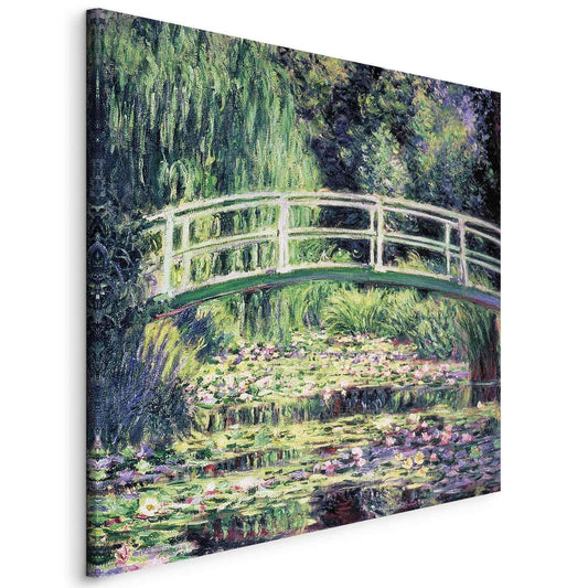Leinwandbild - The Water Lily Pond Artgeist
