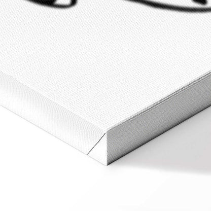 Leinwandbild - Cat Relaxing (1 Part) Vertical