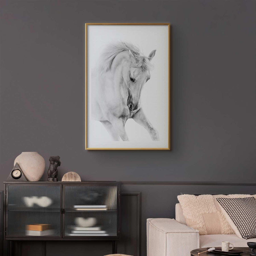 Poster - White Horse Artgeist