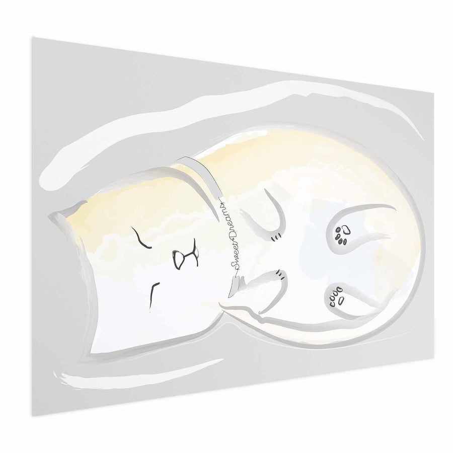 Poster - Sleeping Kitten Artgeist
