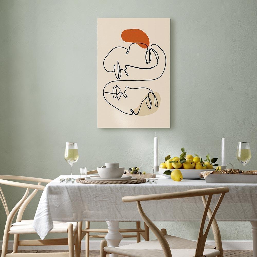 Leinwandbild - Solar Connection (1 Part) Vertical