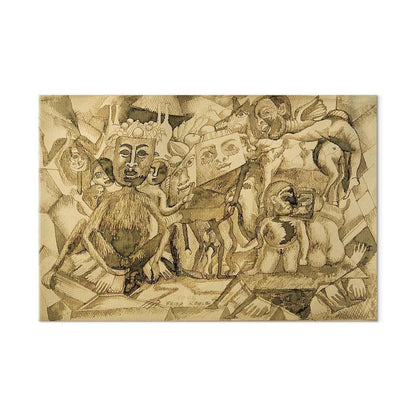 Leinwandbild - Frida Kahlo – Karma