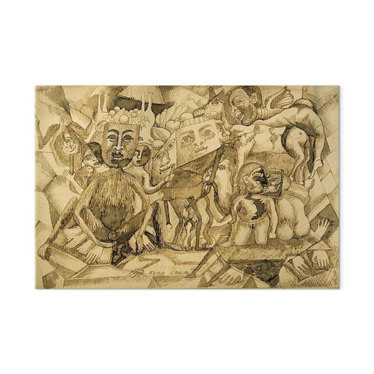 Leinwandbild - Frida Kahlo – Karma