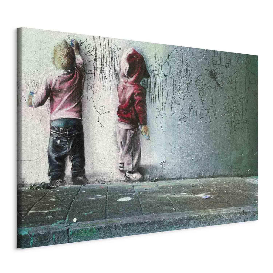 Leinwandbild - Modern Playground Artgeist