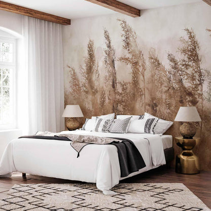 Fototapete - Tall Grasses - Brown