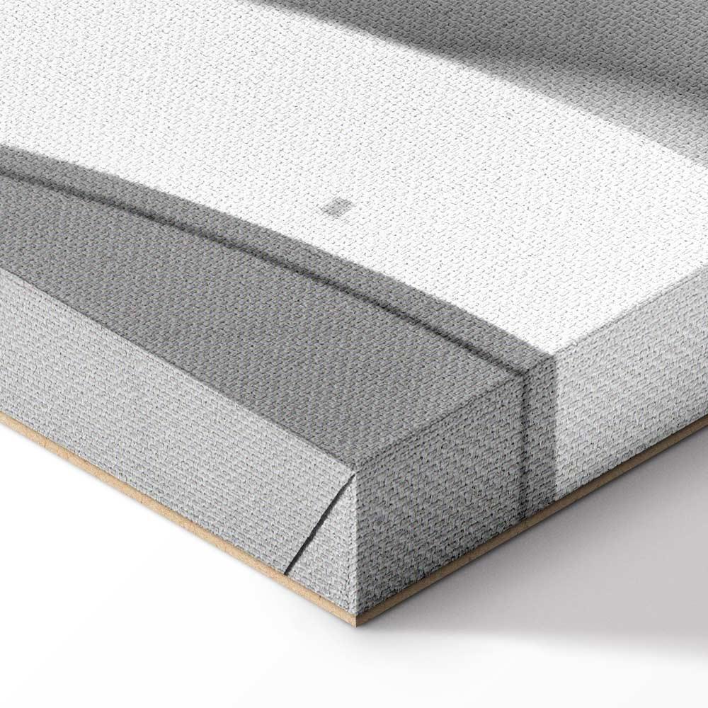 Leinwandbild - White Detail (1 Part) Vertical