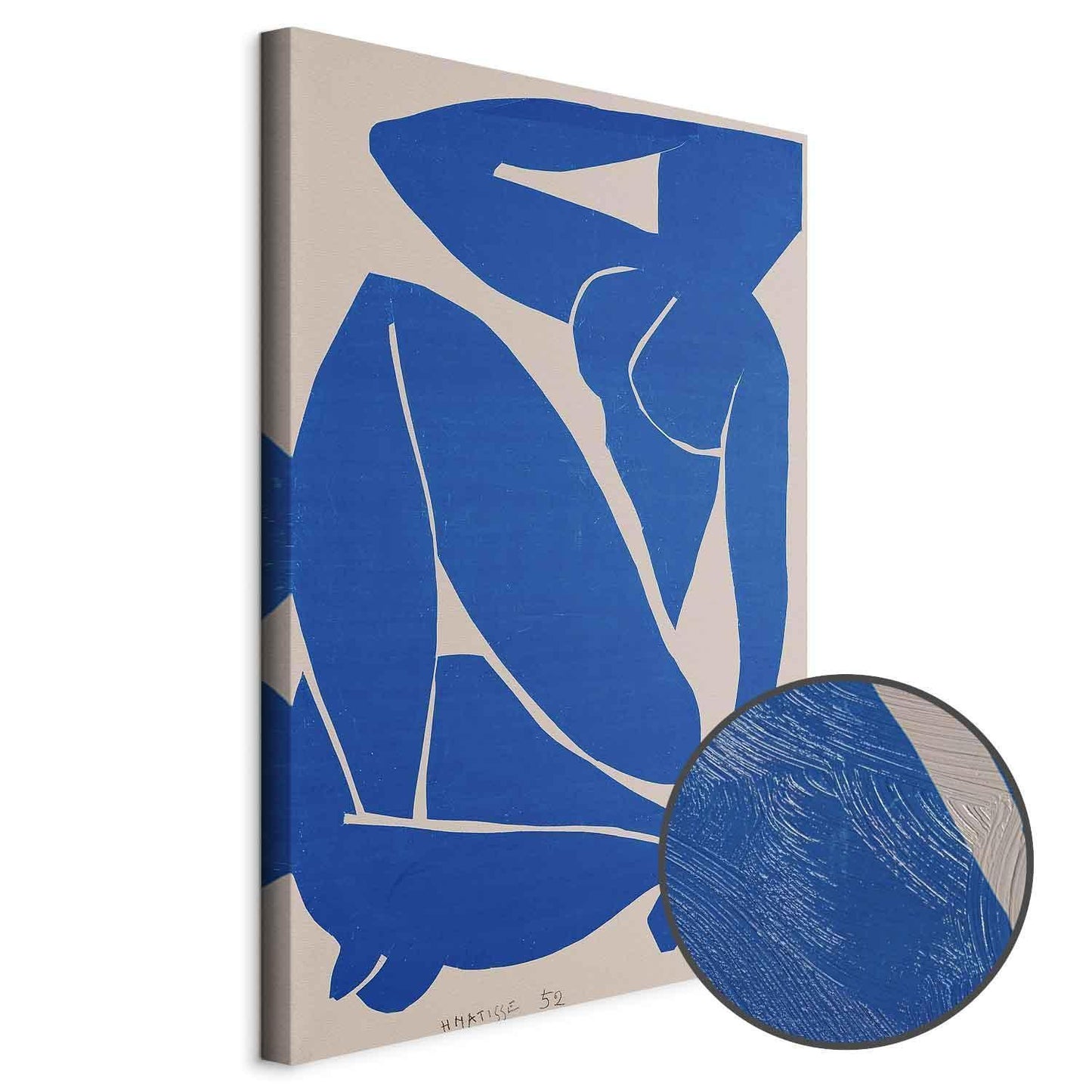 Leinwandbild - Henri Matisse – Blue Nude III