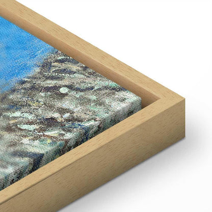 Leinwandbild - Claude Monet – Cliffs at Étretat