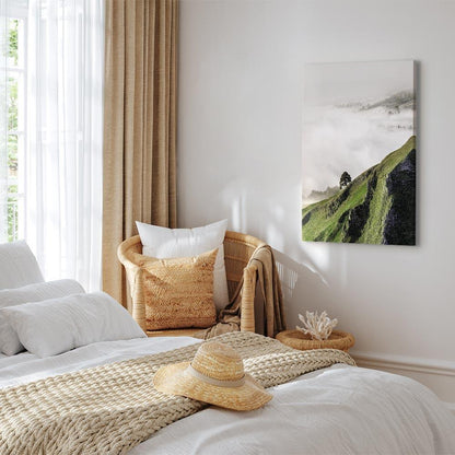 Leinwandbild - Tree Above Clouds (1 Part) Vertical