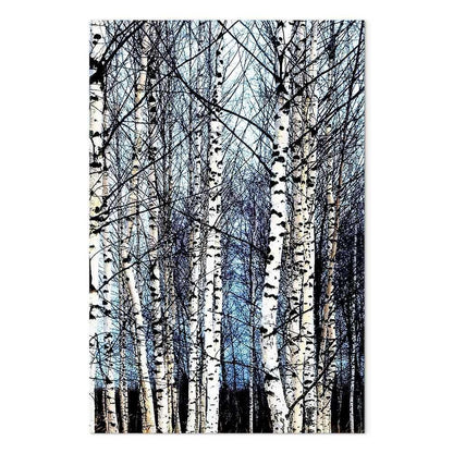 Leinwandbild - Frosty January (1 Part) Vertical