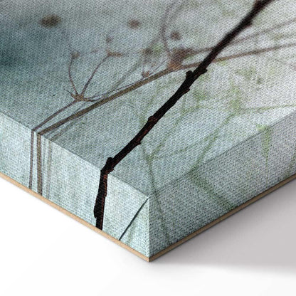 Leinwandbild - Foggy Lunaria (1 Part) Vertical