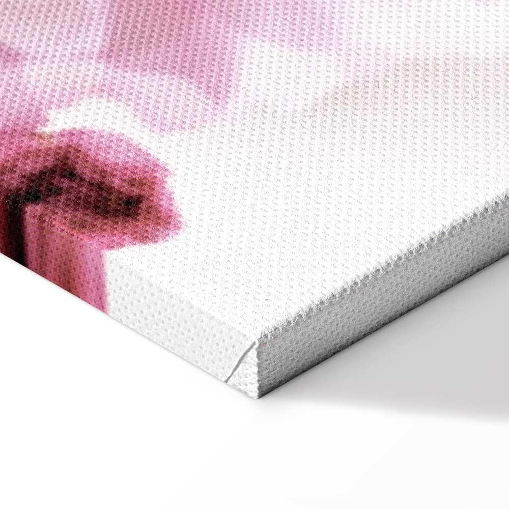 Leinwandbild - Flowery Glamour (1-part) - Flower Petals in Shades of Pink