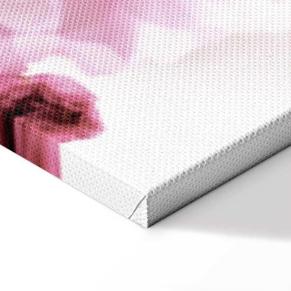 Leinwandbild - Flowery Glamour (1-part) - Flower Petals in Shades of Pink