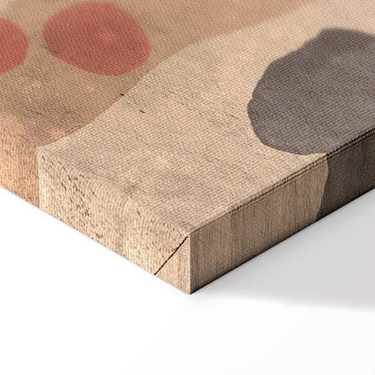 Leinwandbild - Amber Kaleidoscope (1 Part) Vertical