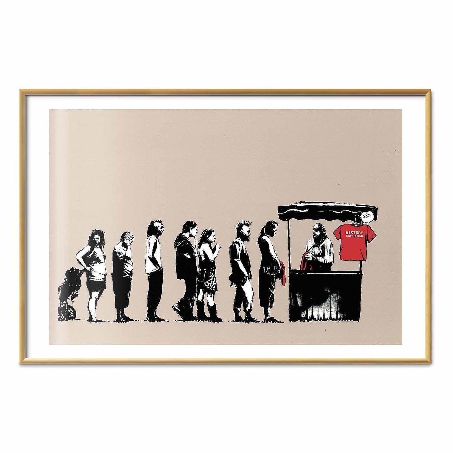 Poster - Destroy Capitalism