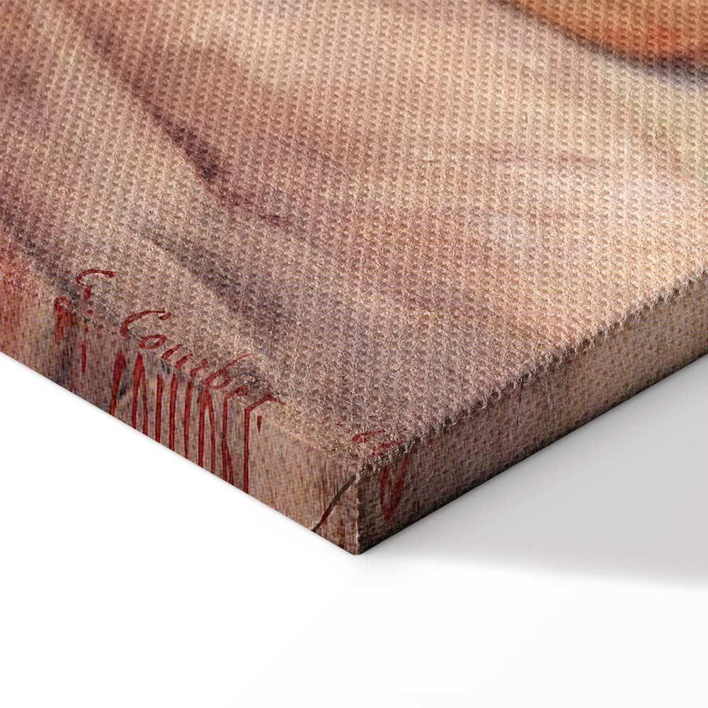 Leinwandbild - Gustave Courbet – Sleeping