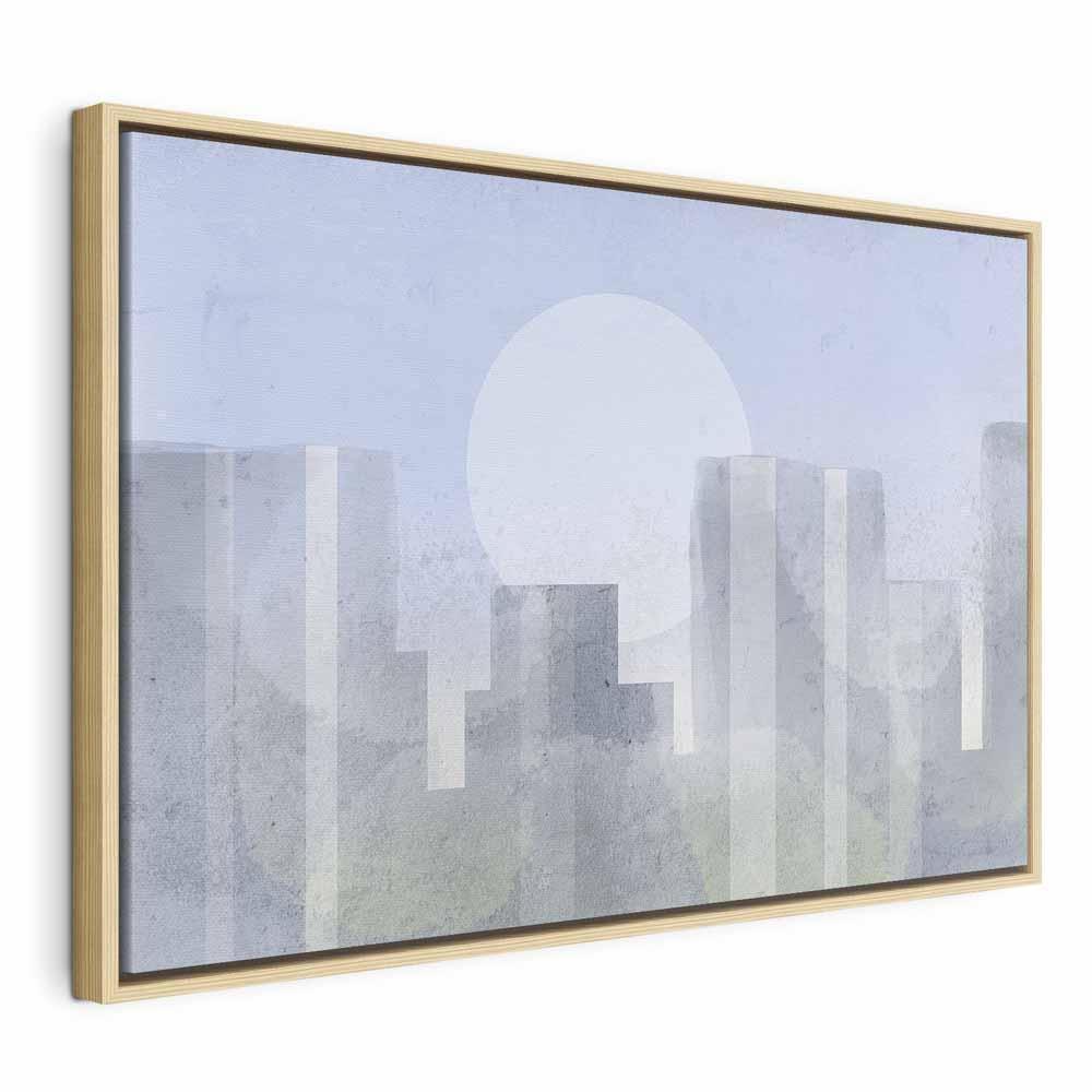 Leinwandbild - Modern City (1 Part) Wide - First Variant