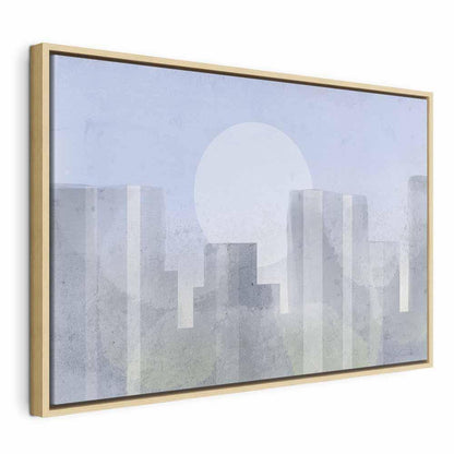 Leinwandbild - Modern City (1 Part) Wide - First Variant