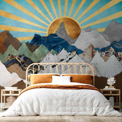 Fototapete - Morning in the Mountains