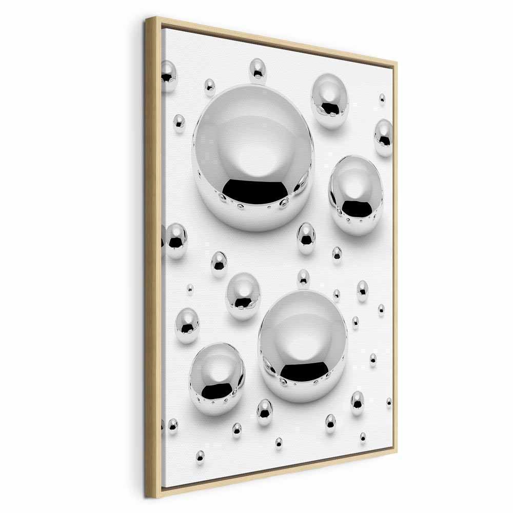 Leinwandbild - Enchanted in the Frost (1 Part) Vertical