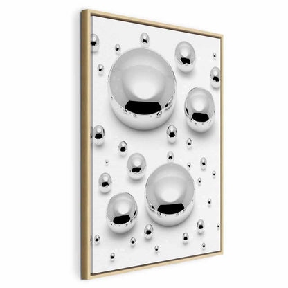 Leinwandbild - Enchanted in the Frost (1 Part) Vertical