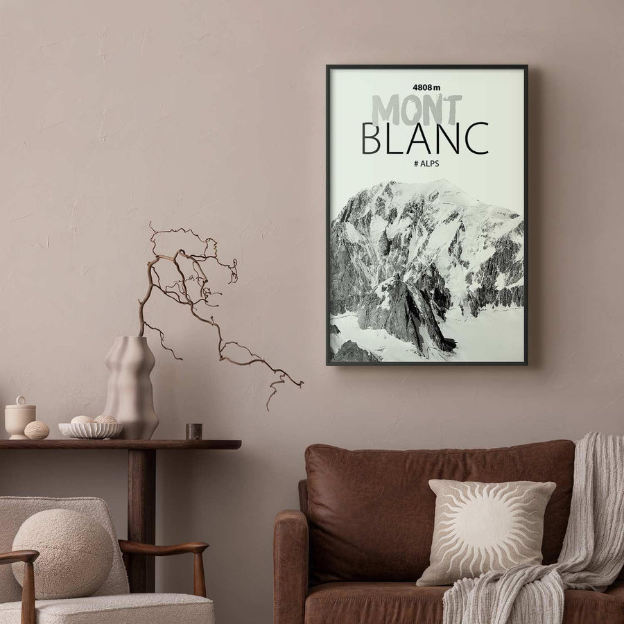 Poster - Mont Blanc Artgeist