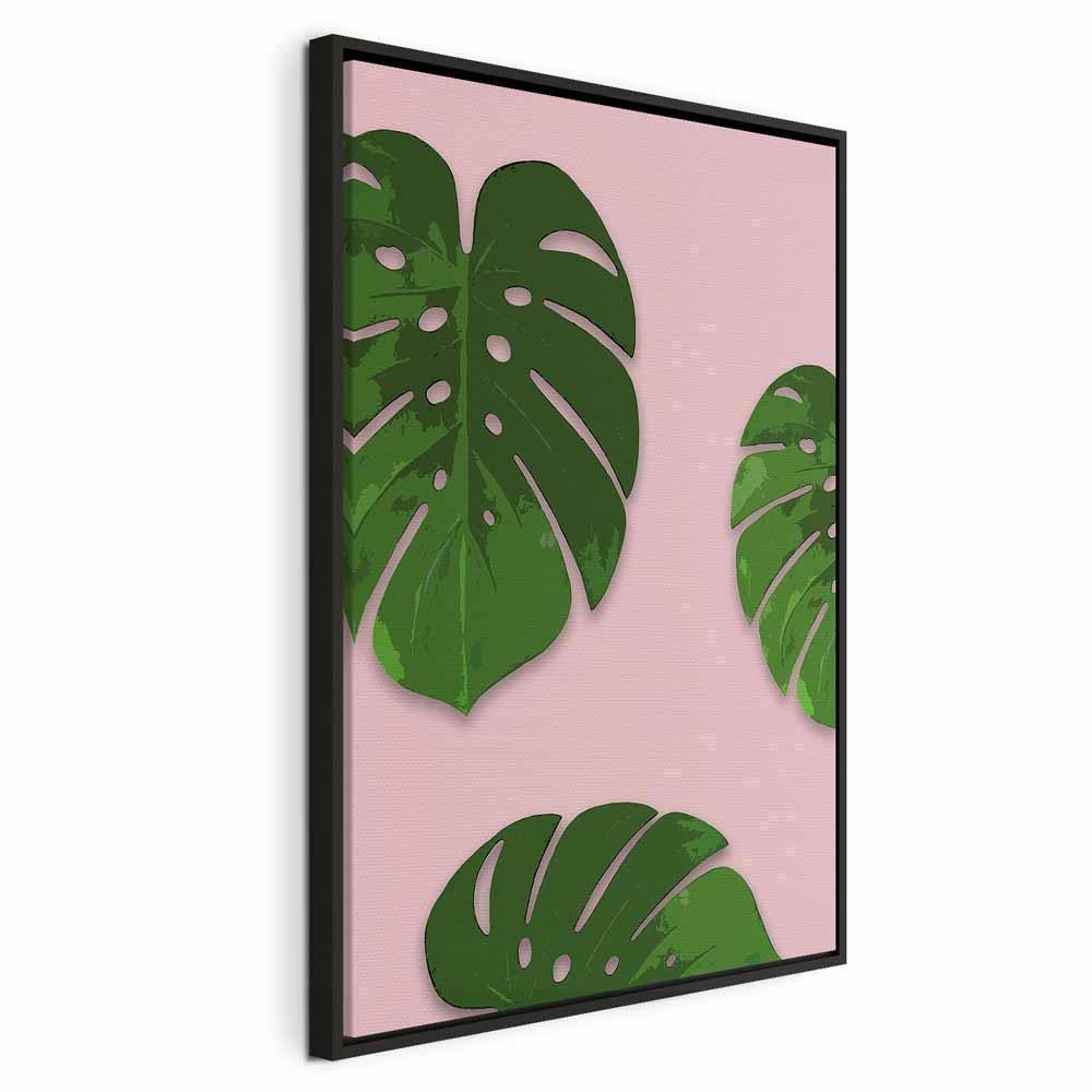 Leinwandbild - Exotic Fragment (1 Part) Vertical