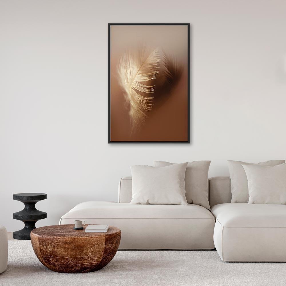 Leinwandbild - Autumn Fluff (1 Part) Vertical