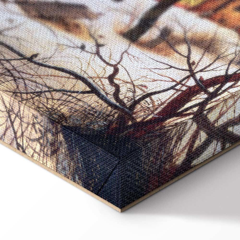 Leinwandbild - Pieter Bruegel the Elder – Winter Landscape with Birdtrap