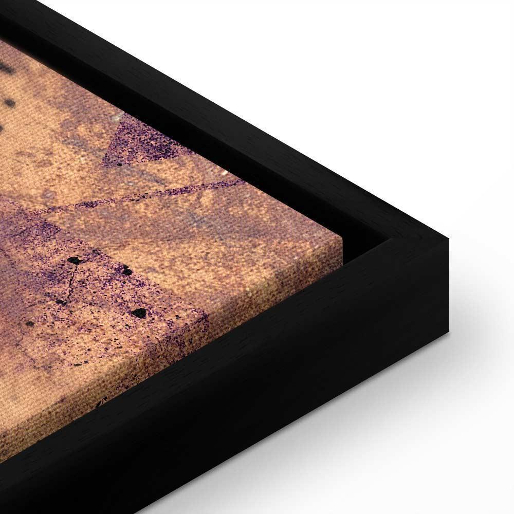 Leinwandbild - Honey Abstraction (1 Part) Vertical