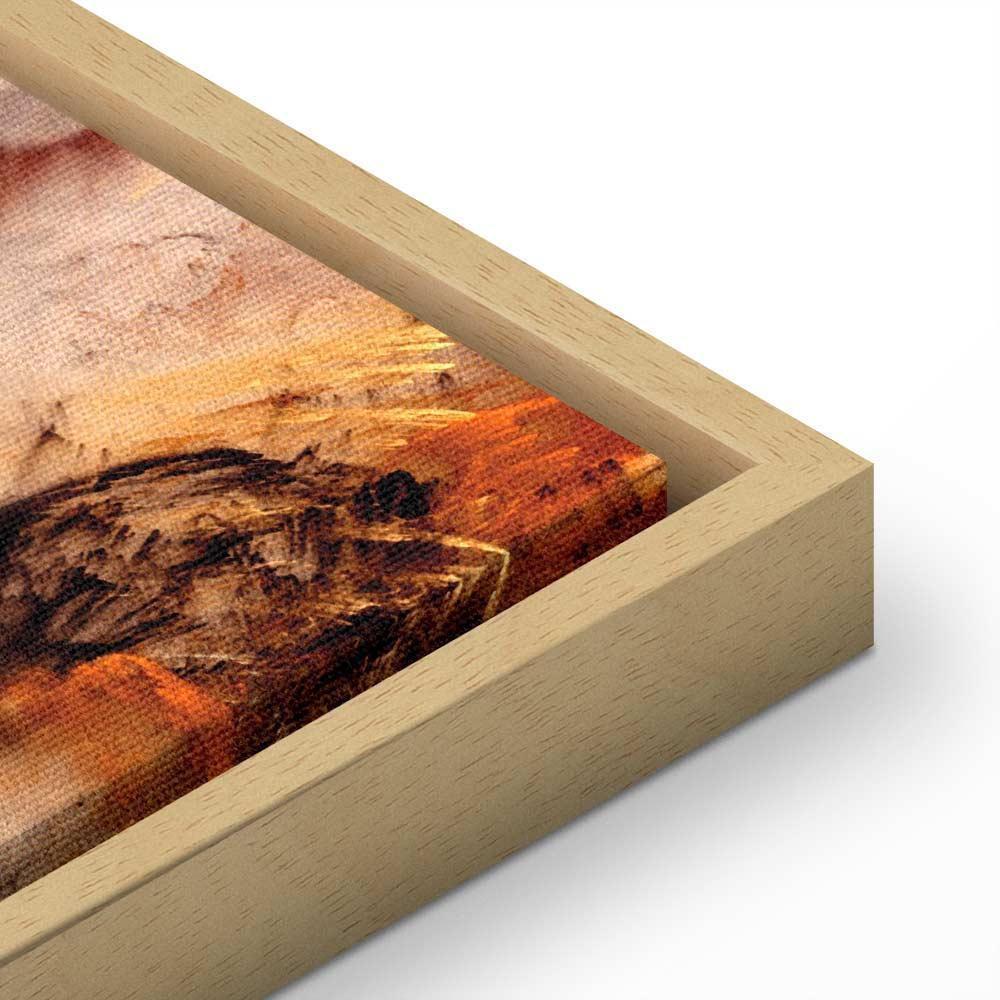 Leinwandbild - Volcanic Abstraction (1 Part) Wide