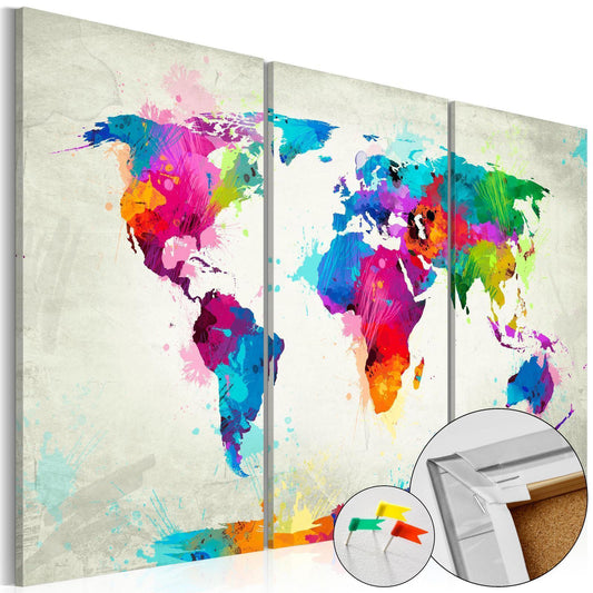 Korkbild - Colourful Expression Artgeist
