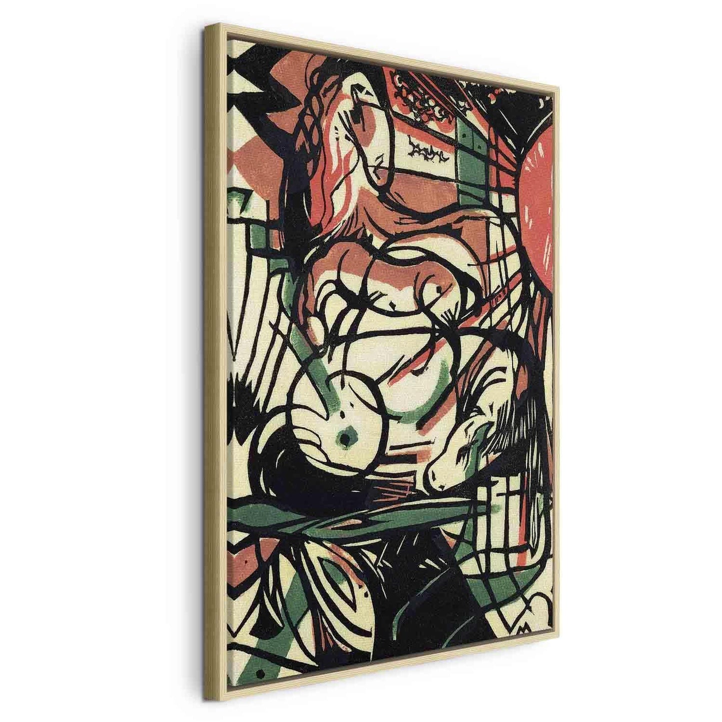 Leinwandbild - Franz Marc – The Birth of the Horse