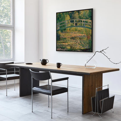 Leinwandbild - Claude Monet – Bridge over a Pond of Water Lilies