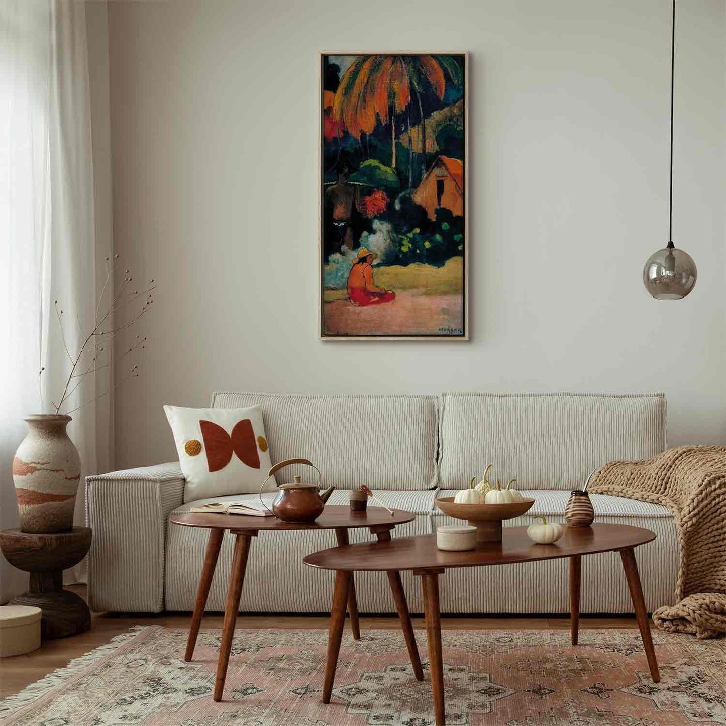 Leinwandbild - Paul Gauguin – Mahana maa II