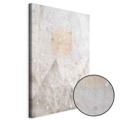 Leinwandbild - May Snow (1 Part) Vertical