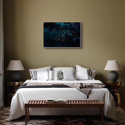 Leinwandbild - Sky Before the Storm (1 Part) Wide