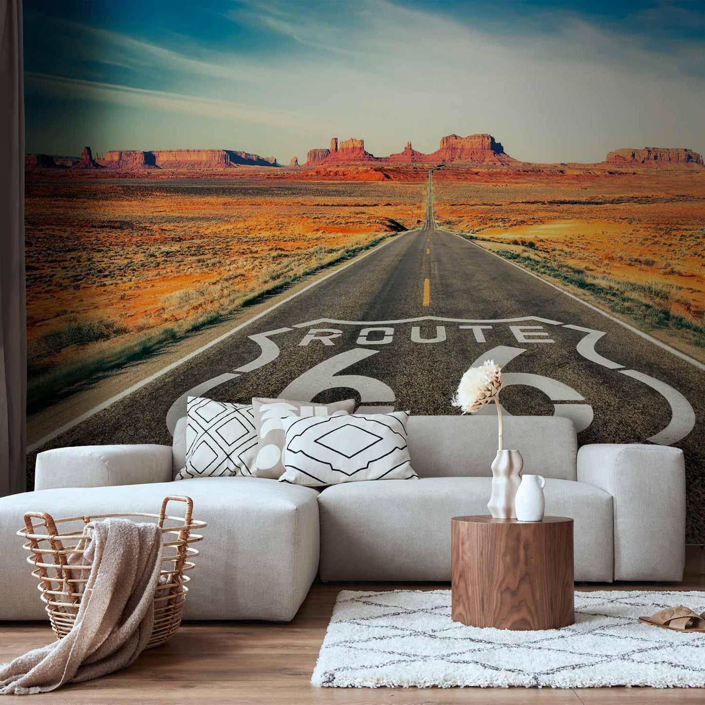 Fototapete Route 66 – Nostalgisches Amerika-Feeling für Ihr Zuhause