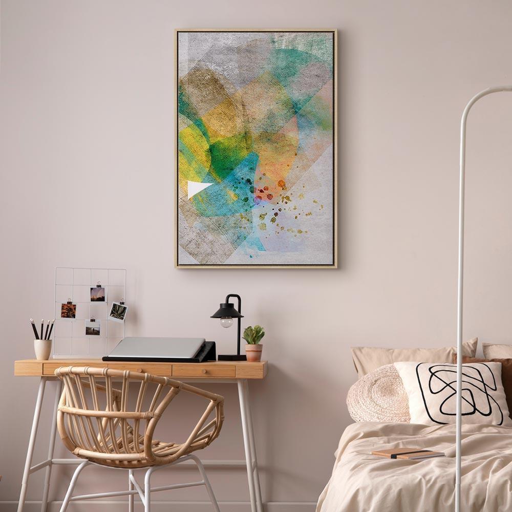 Leinwandbild - Butterfly and Dreams (1 Part) Vertical