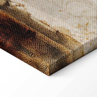 Leinwandbild - Birds from an old engraving - vintage-style illustration depicting a heron and a crane