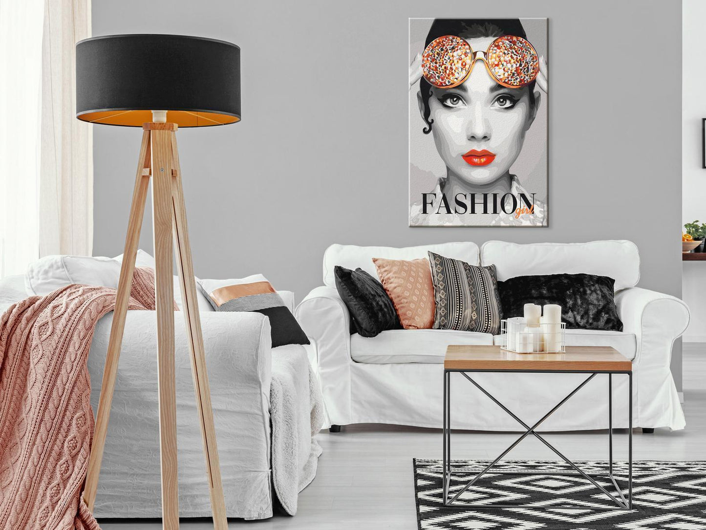Malen nach Zahlen - Fashion Girl