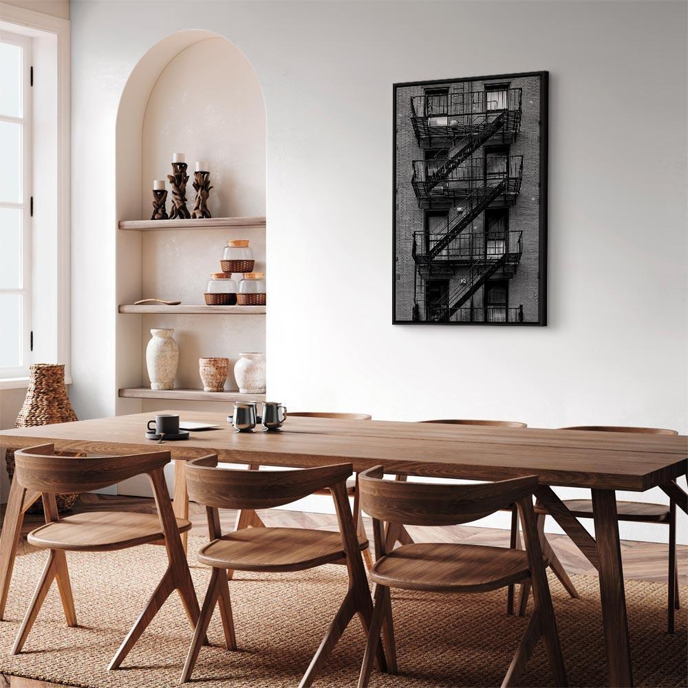 Leinwandbild - Emergency Exit (1 Part) Vertical