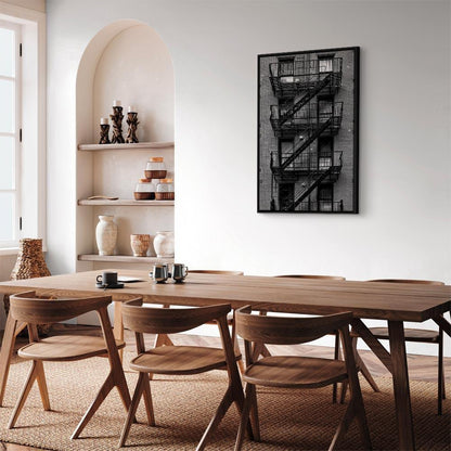 Leinwandbild - Emergency Exit (1 Part) Vertical