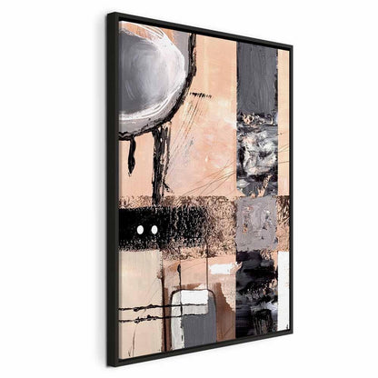 Leinwandbild - Enchanted Visions (1-part) - Artistic Background in Abstract Form